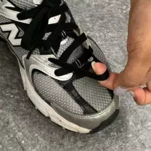 커스텀 고무줄 운동화 신발끈 블랙 100cm 늘어나는신발끈