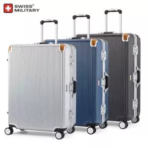 스위스밀리터리 화물용 여행용 알루미늄 캐리어 28인치 프리미엄 SM-C628N