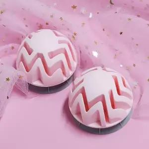 흡착 실리콘 마사지기 라운드 마사지볼 지압기 등마사