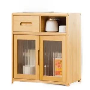 원목 그릇장 주방 커피장 원목그릇장 홈카페장 찬장 찻장 부엌 컵진열장 유리