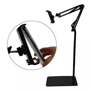 감성리빙 140cm 자바라 스탠드 탭 패드 태블릿 스마트폰 핸드폰 거치대 대형