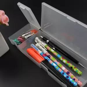 심플 반투명 볼펜 펜 보관 펜슬케이스 필통1p (WFKIK6W)