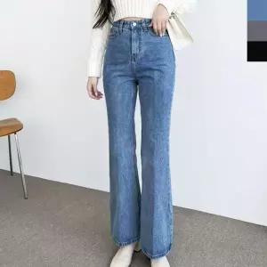 [룽스]청바지 간절기청바지 하이웨스트 봄가을 데님팬츠 1P