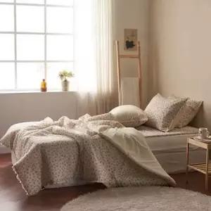 싱글이불 침대침구세트 침구이불세트 햄프 싱글 세트 핑크