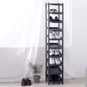 [디베르소]슬림 신발정리대10단 정리 수납 운동화 구두 다용도 거치대 신발장 정리용품 선반