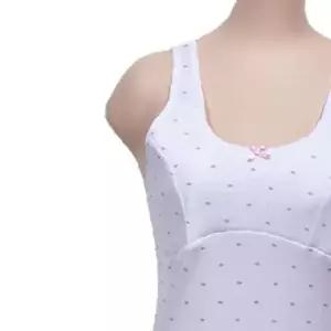 쌍문상회 여성브래지어 쿨샵 BYC 귀여운 리본 패턴 나염 주니어 브라런닝