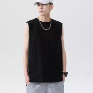 [라일리의류] Rly 루즈핏 나시티 패션 머슬핏 반팔 민소매 티셔츠