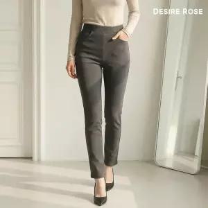 여성 스판 9부팬츠 일자팬츠