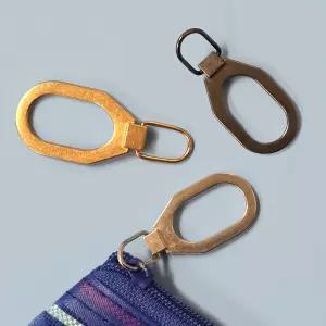 수예용 지퍼슬라이더 고리형 금속부자재 M사이즈