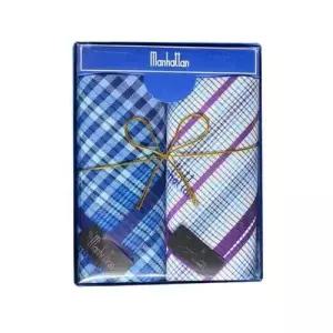 VIVADAY-SG12 고급스러운 신사손수건2매입 WF6538D