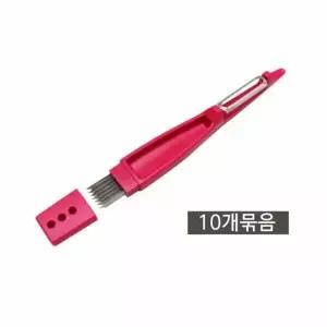 일체형 JAM381J5 파채칼 감자칼 10개 야채껍질칼 감자필러