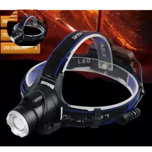 센서헤드랜턴 충전식 LED L2 등산낚시해루질1200루멘