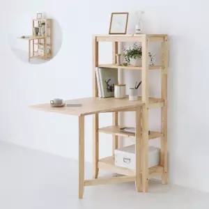 식탁렌지대 원목 접이식식탁 공간활용 선반장 수납