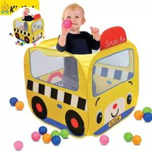 (제스트)케이스키즈 볼풀 스쿨버스 공간놀이 유아볼풀 볼텐트