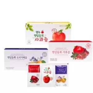 [햇살듬뿍] 사과즙 석류즙 도라지배즙 (100ml 30포)