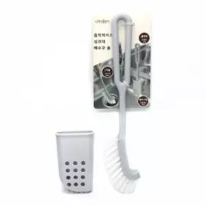 간편설치 싱크대배수구 L자 청소솔세트 다용도브러쉬