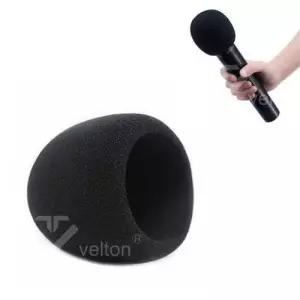 SMH0010 핸드마이크솜 스펀지 노래방 유선 마이크커버 W560D40