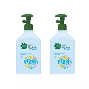 그린핑거 마이키즈 아기 키즈 바디워시 500ml 2개 BNS