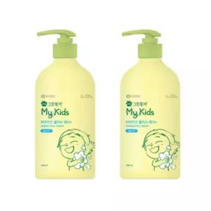 그린핑거 마이키즈 유아 바디워시 대용량 500ml 2개 BNS