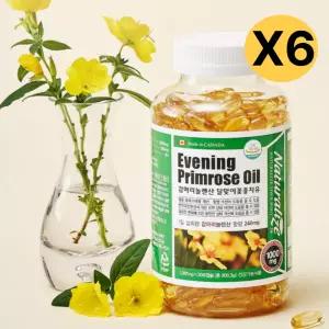 네추럴라이즈 감마리놀렌산 달맞이꽃종자유 300p X6 BNA