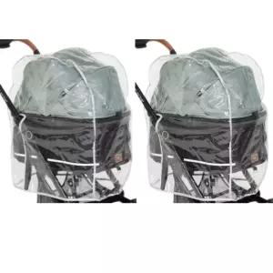 낫쏘빅 강아지 유모차 토토 전용 레인 방풍 커버 2개 BNA