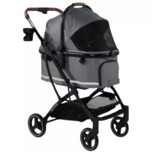 낫쏘빅 강아지 이동장 유모차 아로아플러스3 그레이 BNA