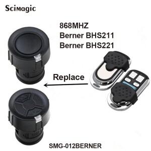BERNER BHS121 BHS140 BHS153 차고 문 원격 868MHz 복제기 휴대용 송신기