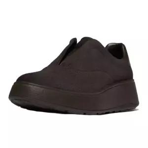 핏플랍 F-모드 여성 스웨이드 Laceless 스니커즈 - 초콜릿 브라운 FT59K2N15D 186300