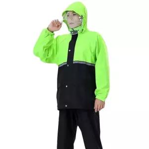 [룽스]안전 안전우의 우비 상하세트 배달 우의 레인코트