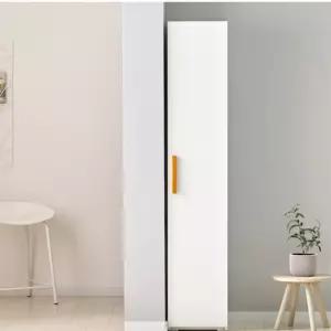 고무나무 손잡이 틈새행거수납장 도어형수납장