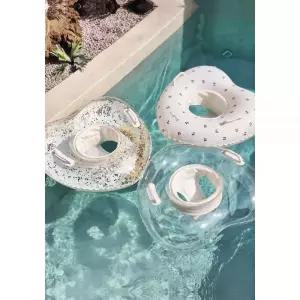 쿵스쿵스 하트링 보행기튜브 아기 튜브 유아 크림 러블리 글리터 감성 여름 하트