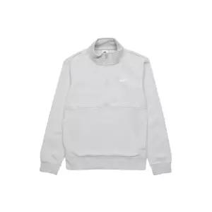 [나이키]나이키 NSW 클럽 브러쉬드 백 하프집업 DD4732-073