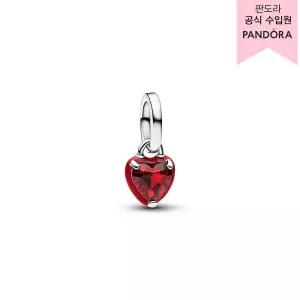 [롯데백화점]판도라 [백화점 보증서 제공] 판도라 미 레드 차크라 하트 미니 댕글 참 793042C05