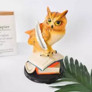 부엉이장식 JNQ038X6 중형 부엉이인형 부엉이소품 개업선물부엉이