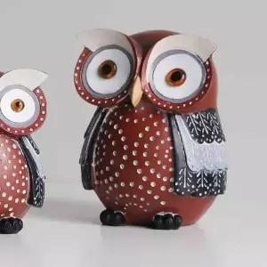 부엉이 ACN644Z3 장식품 개업선물부엉이 부엉이형 부엉이피규어