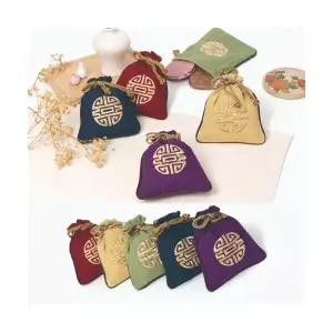 전통선물포장 보자기 오방색 복주머니