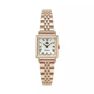 [신세계라이브쇼핑]로즈몽 NS-011RVR-MT6 노스탤지아 스퀘어 여성 메탈 손목 시계