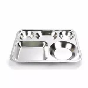 업소 907EJZ77 타원 3찬 스텐 식판 성인용식판 식당식판