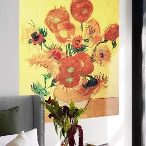 해바라기벽걸이천 OBH812X5 조화로운 명화포스터 S