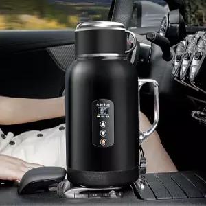 차량용 커피포트 시거잭 텀블러 화물차 자동차용 보온