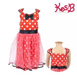 [보리보리/캐스B]플레이 공주드레스레드도트(2987)