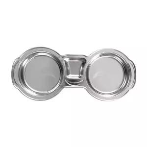 스텐락 086WMQ31 어린이 간식 식판 배식판 나눔 접시 3호