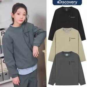 [롯데백화점]디스커버리익스페디션 DKTR3B051 키즈 프레시벤트 우븐 트레이닝 가슴포켓 맨투맨