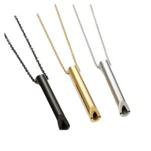 금연목걸이 스테인레스 불안방지 티타늄 건강목걸이 스틸 건강