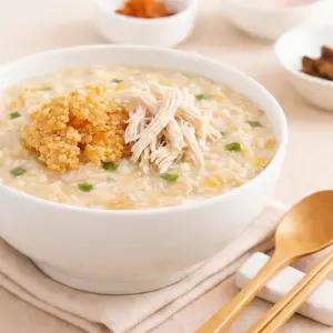 가마솥에서 구운 국내산 누룽지닭백숙죽 500g x 2팩