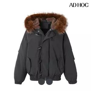 [하프클럽/에드혹]여성 페이크퍼 트리밍 봄버 점퍼(HBBPA52)