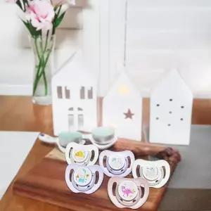 야광 공갈젖꼭지 쪽쪽이 아기 1단계 2단계 유아 수유 보조 위생용품