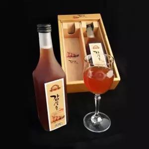 감식초 선물세트 3년숙성 발효식초 500ml 2병 부모님선물 전통발효 숙성식초
