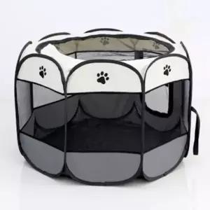 ( )강아지 코너 방수 텐트 차콜그레이 특대형 1P 원터치