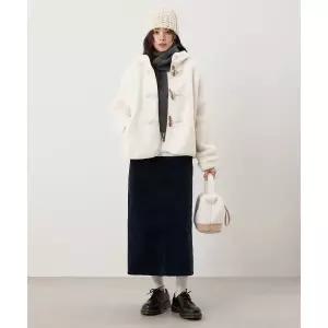 스파오 SPAO 덤블 후드 더플 코트_SPFZF4TG11 SPFZF4TG11 270457